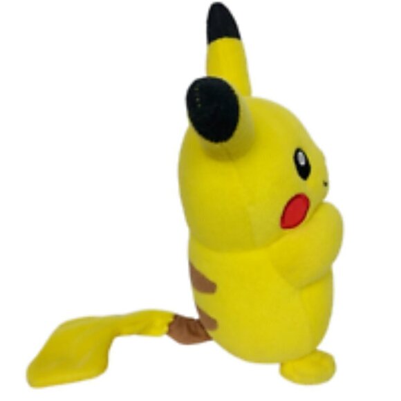 Pokemon Pikachu Yellow Tomy Nintendo Plush 9 Inch - Picture 2 of 6